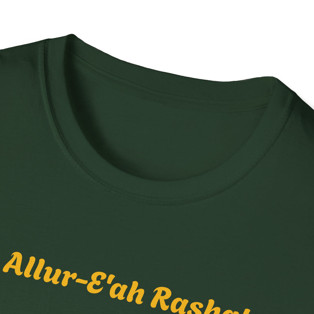 Unisex T-Shirt with The Allur-E'ah Rashatan Spiritual Water Code for Personal Growth & Astrological Connection, Energy Shift