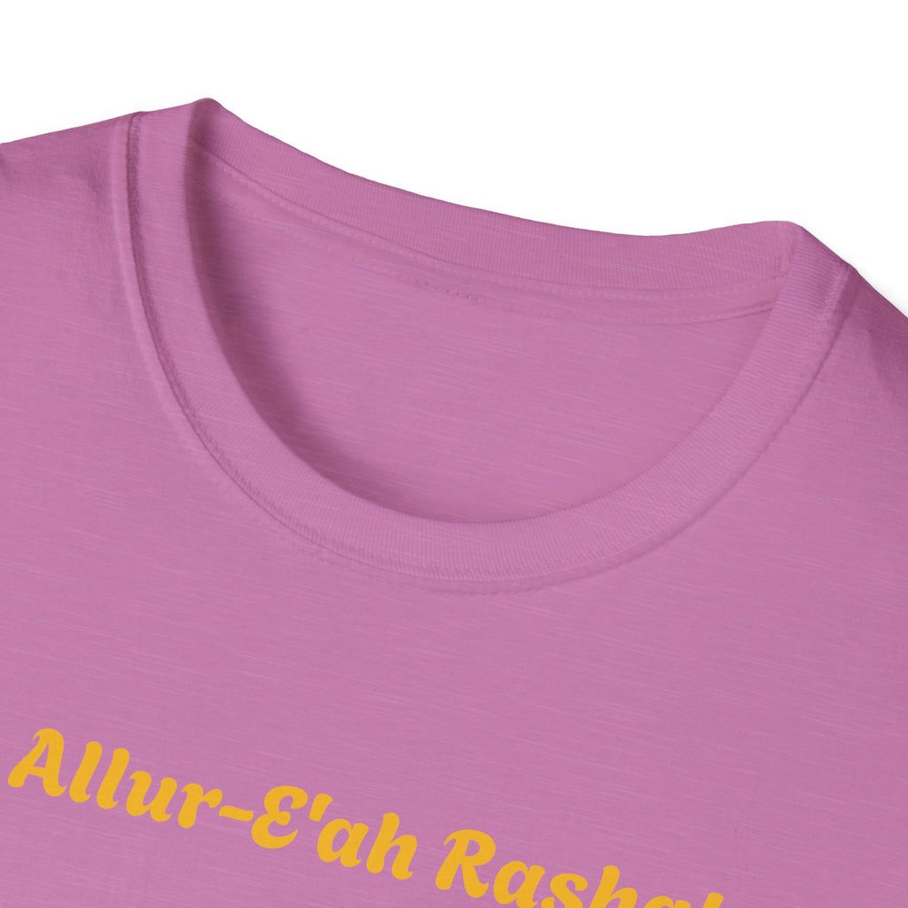 Unisex T-Shirt with The Allur-E'ah Rashatan Spiritual Water Code for Personal Growth & Astrological Connection, Energy Shift