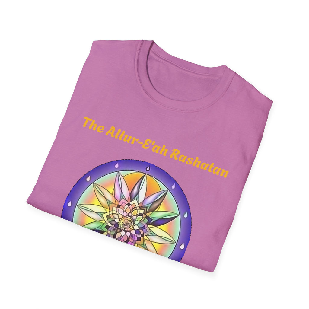 Unisex T-Shirt with The Allur-E'ah Rashatan Spiritual Water Code for Personal Growth & Astrological Connection, Energy Shift