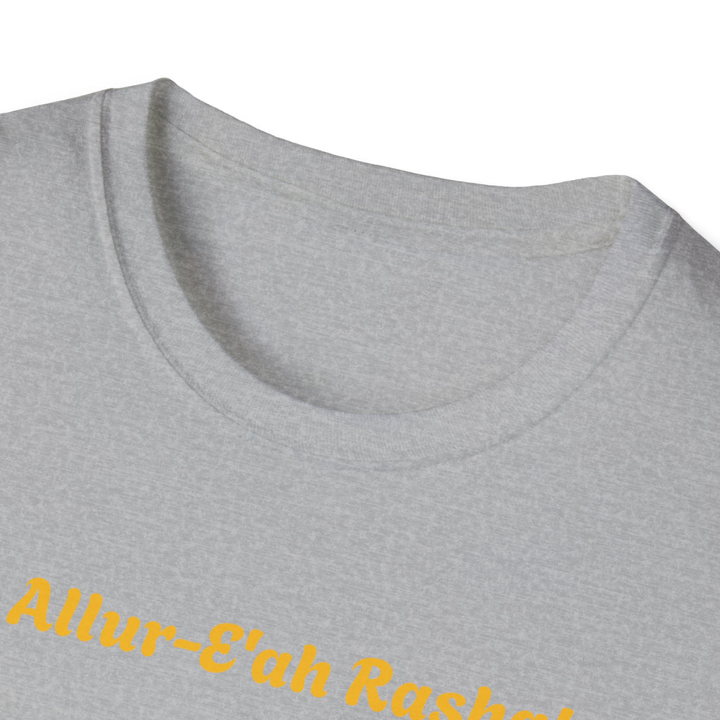 Unisex T-Shirt with The Allur-E'ah Rashatan Spiritual Water Code for Personal Growth & Astrological Connection, Energy Shift