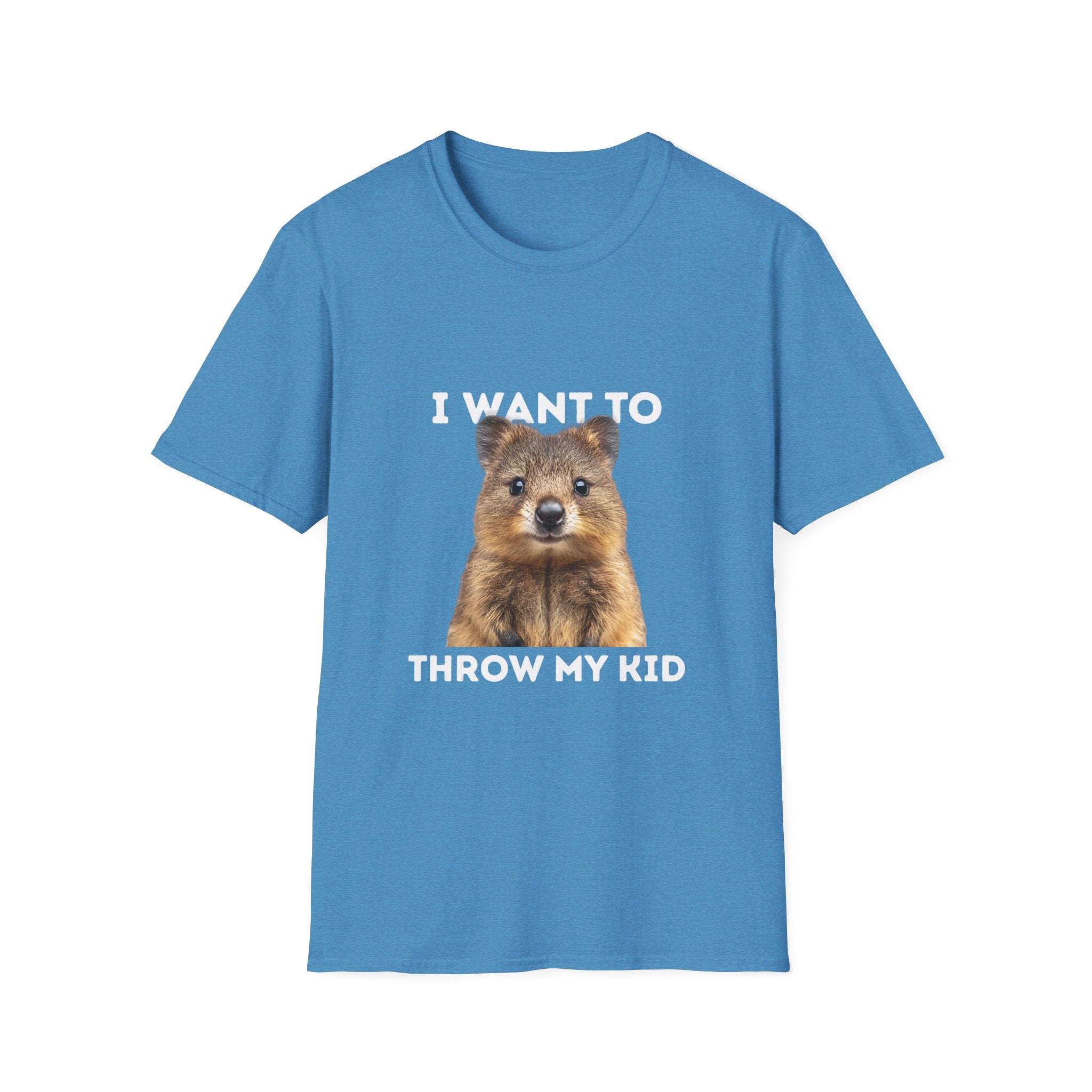 Humorous Unisex T-Shirt: 'I Want to Throw My Kid'