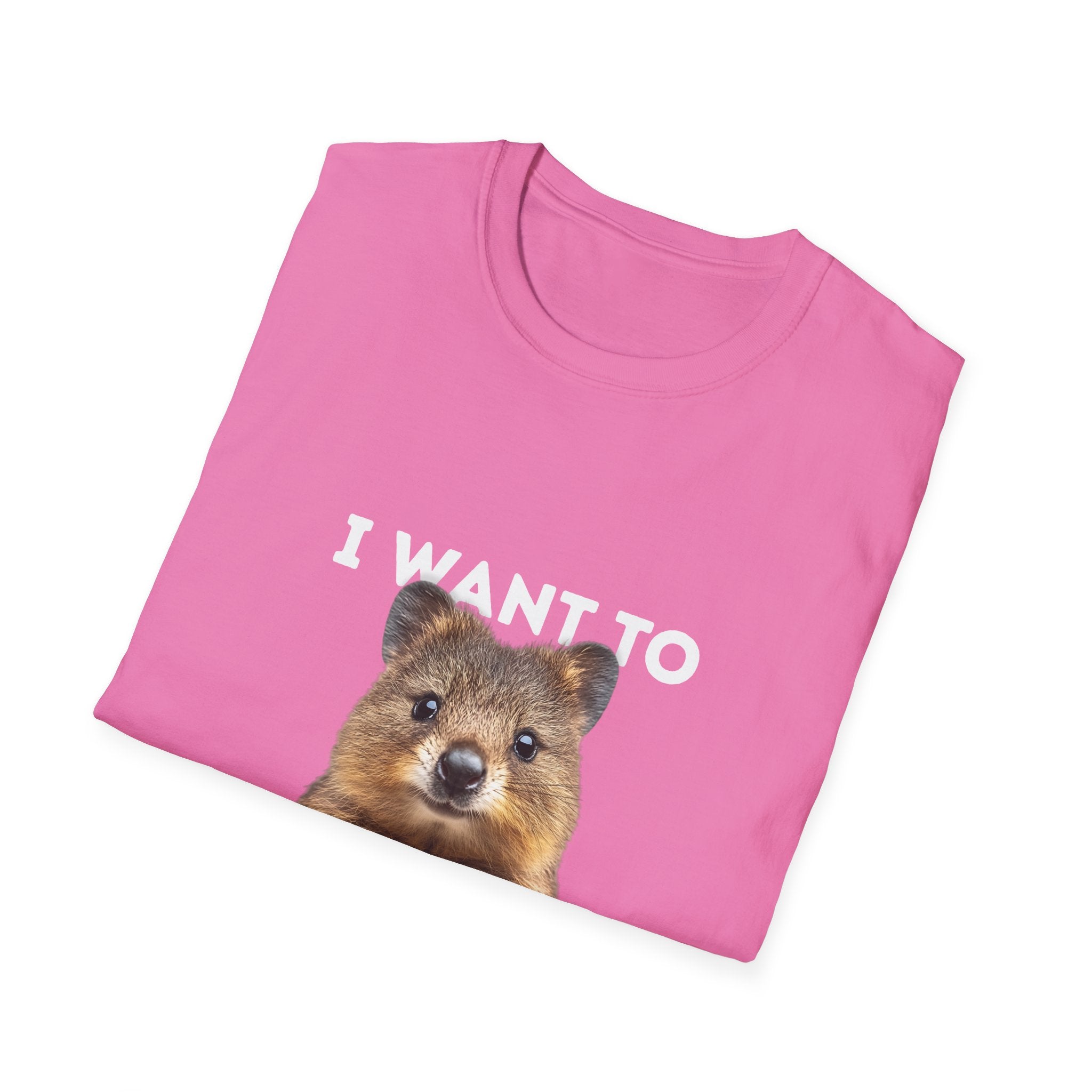 Humorous Unisex T-Shirt: 'I Want to Throw My Kid'