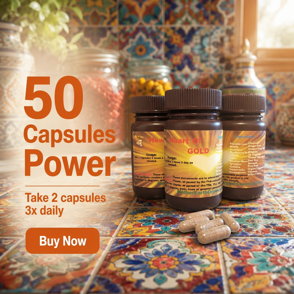 Heart Of Gold Pills ( Cardio-vascular and Blood Purification/Pressure Health)