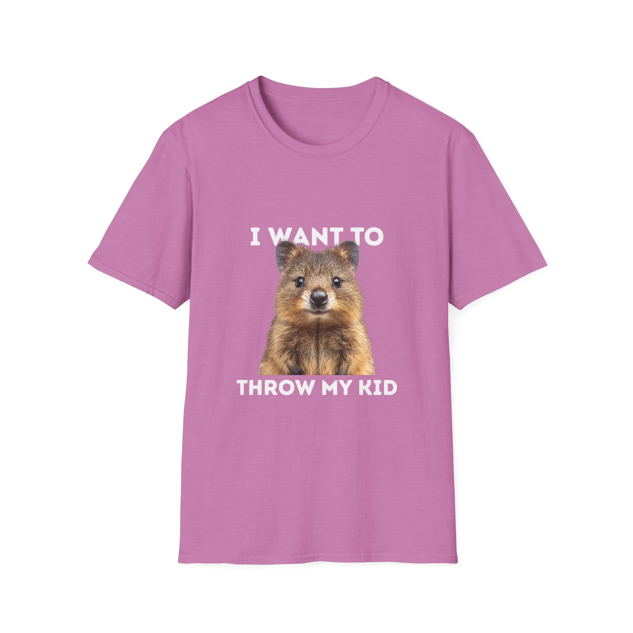 Humorous Unisex T-Shirt: 'I Want to Throw My Kid'