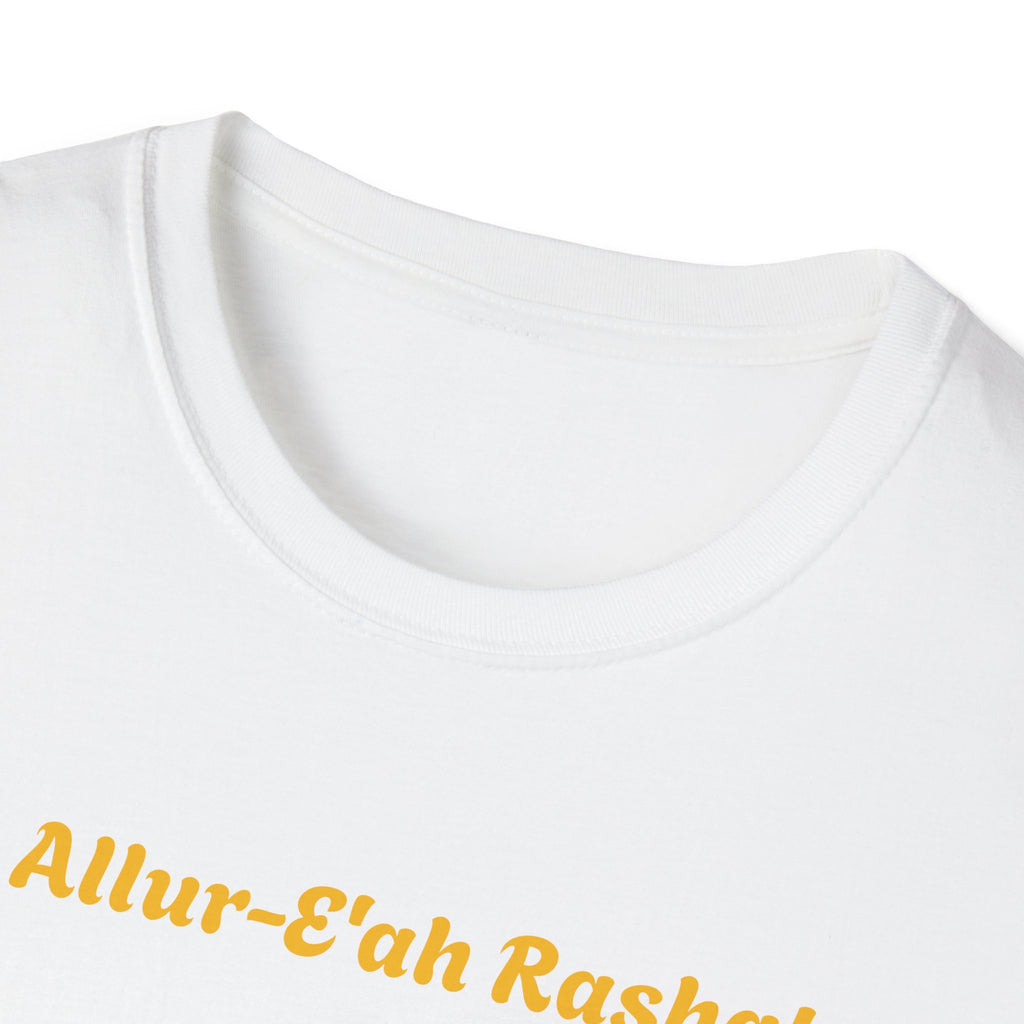 Unisex T-Shirt with The Allur-E'ah Rashatan Spiritual Water Code for Personal Growth & Astrological Connection, Energy Shift
