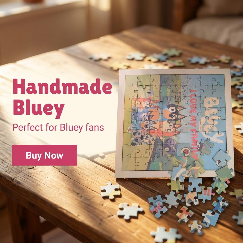 Handmade Bluey Puzzle