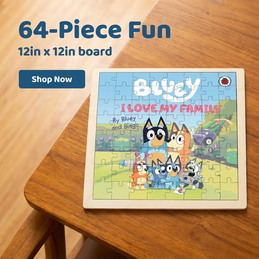 Handmade Bluey Puzzle