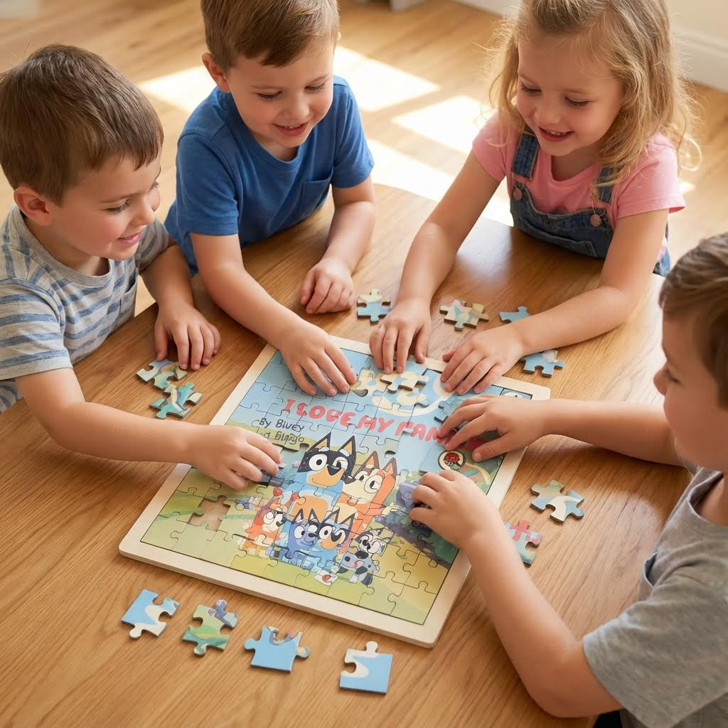 Handmade Bluey Puzzle