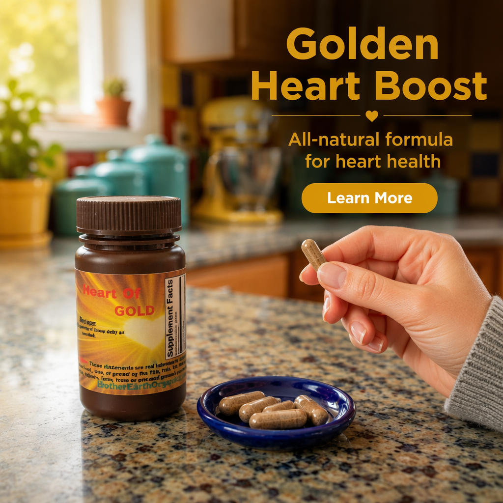 Heart Of Gold Pills ( Cardio-vascular and Blood Purification/Pressure Health)