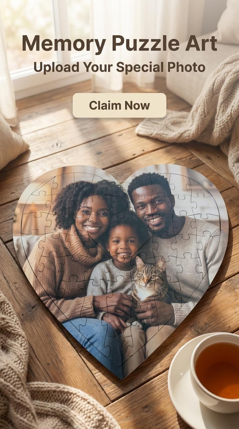 Personalized Heart shape Custom Puzzle