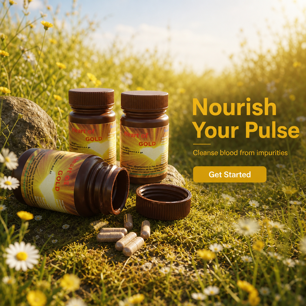 Heart Of Gold Pills ( Cardio-vascular and Blood Purification/Pressure Health)