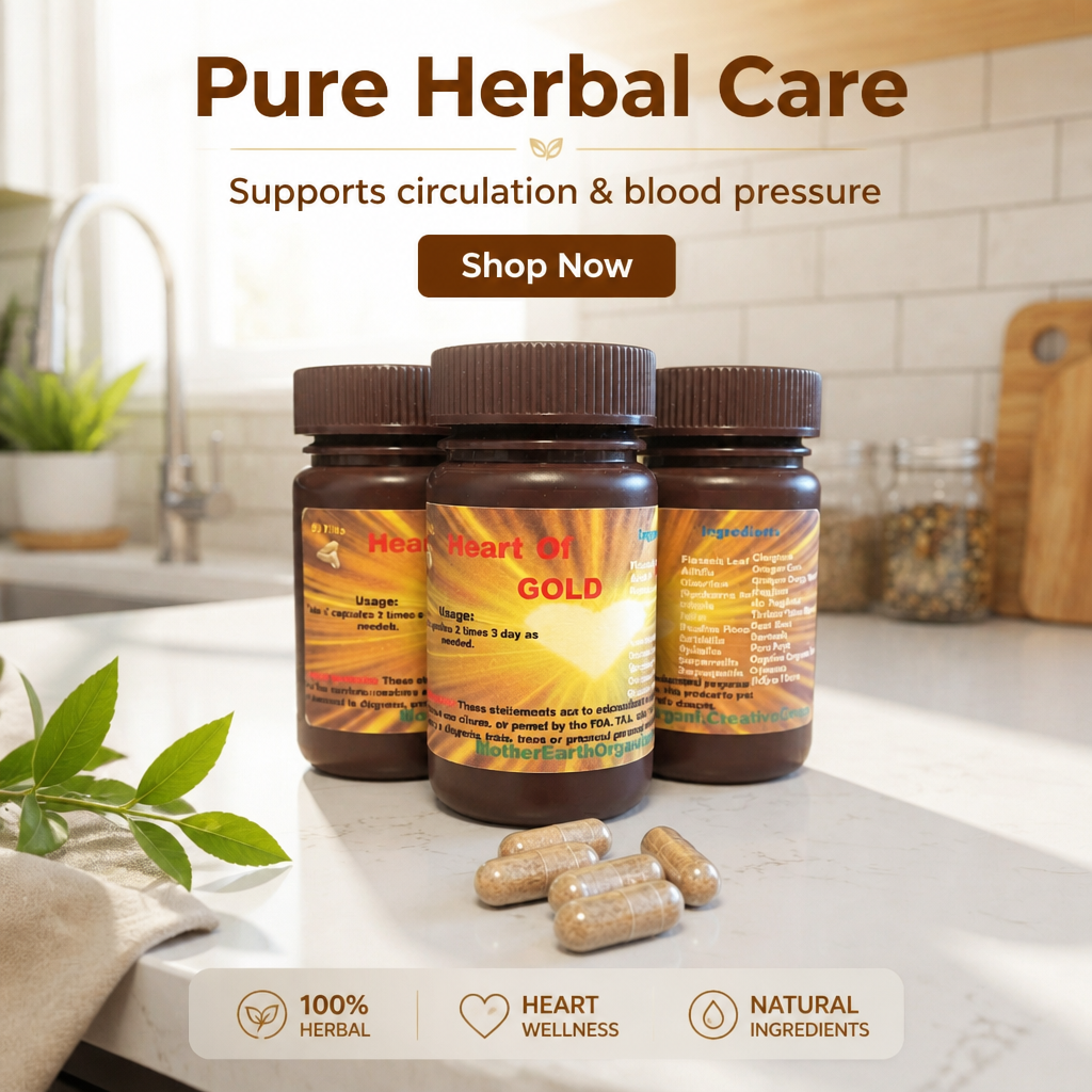 Heart Of Gold Pills ( Cardio-vascular and Blood Purification/Pressure Health)